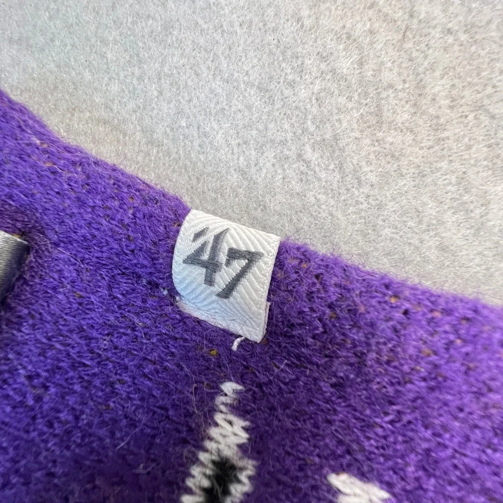 47 Brand Minnesota Vikings Scarf Skol Purple NFL Football Winter Fan Gear Thor